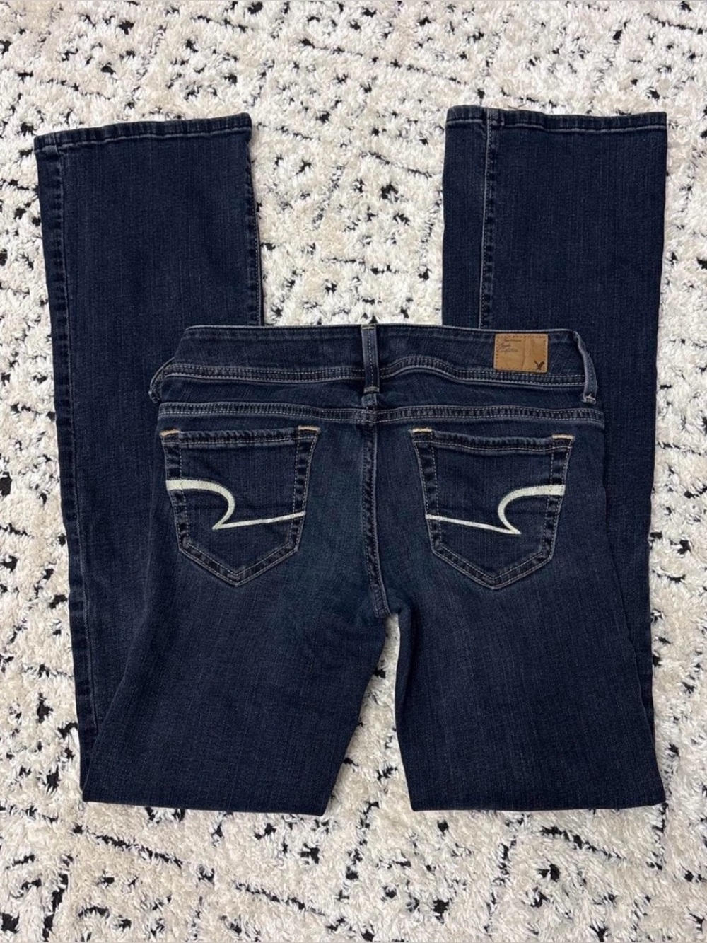 2000s American Eagle low rise bootcut jeans